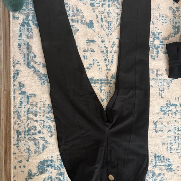 Zara Black Garment with Button Accent - Picture 1 of 3